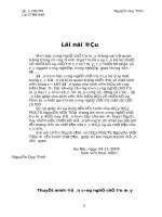 Thuyết minh đồ án công nghệ chế tạo máy 15 