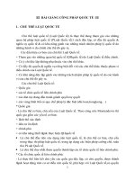 BÀI GIẢNG CÔNG PHÁP QUỐC tế