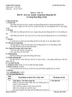 giáo án giáo dục công dân 6  tuần 13 