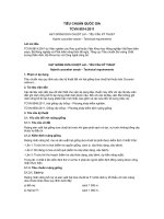 TIÊU CHUẨN QUỐC GIA  HẠT GIỐNG DƯA CHUỘT LAI – YÊU CẦU KỸ THUẬT