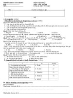 bộ đề kiểm tra ngữ văn 6 