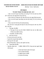 Ke hoach to chuc trung thu 10-11