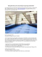 Huong dan thu tuc ho so hoan thue gia tri gia tang moi nhat 2015 