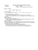 DE THI TOAN VAO lớp 10 CO DA  _THI VÀO 10 THPT