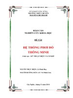 Báo cáo sáng kiến: Hệ thống phơi đồ thông minh