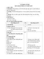 giáo án tự nhiên xã hội bài  9 