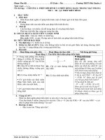 giáo án hình học 11 kỳ 1