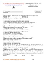 Sinh 50 _Ngày làm số 50_Kỹ sư hư hỏng_Ôn THPT Quốc gia 2017