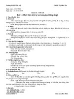 giáo án giáo dục công dân 6  tuần 24 