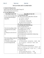 giáo án số học 6 tiết 63 và 64 chương trình vnen