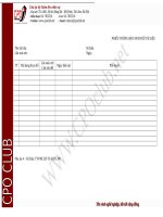 Phieu thong bao thay doi tai lieu 