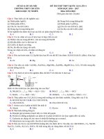 KHTN LAN 4 CO DAP AN CHI TIET FILE WORD _Ôn thi thpt quốc gia môn toán 2018