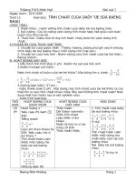 giáo án đại số 7 chương 1 12d  tinh chat cua day ti so bang nhau 