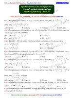 04   toa do khong gian  de 04 _Ôn thi thpt quốc gia môn toán 2018