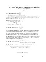 DE25 THPT lý tự trọng  khánh hòa  _ ĐỀ THI THỬ THPT QUỐC GIA TOÁN NĂM 2015