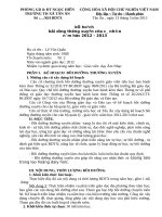 Ke hoạc bồi dưỡng thường xuyên 2012 