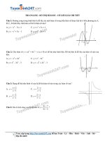TS247 DT thi online do thi ham so co loi giai chi tiet 12120_LUYỆN THI THPT QG 2018 TUYENSINH247.VN