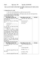 giáo án số học 6 tiết 12 và tiết 13 chương trình vnen