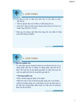 CHUYỀN ĐỀ:Phân tích đặc điểm kỹ thuật và tài chính mô hình nuôi tôm – rừng có và không có chứng nhận sinh thái