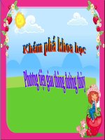 Bài giảng lớp Lá chủ đề Phương tiện giao thông đường thủy