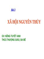bài 3 xã hội nguyên thuỷ   lịch sử 6 (23) 