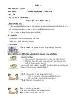 Giáo án tin học lớp 3 theo VNEN tuần 14 