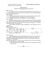 Đề thi HSG Vật lí 9 - Đề số 04