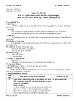 giáo án giáo dục công dân 6  tuần 29 