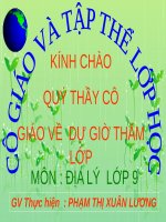 Bài giảng thực hành vẽ và phân tích biểu đồ về tình hình sản xuất của ngành thủy sản ở đồng bằng sông cửu long