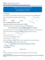 THI THPT QUỐC GIA 2018  Các cấu trúc câu cần nhớ môn tiếng Anh 2018