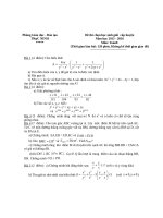 đề thi hsg toán 8 thành phố Huế