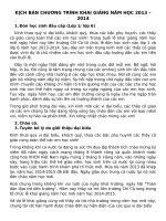 Kich ban chuong trinh khai giang