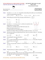 Toán 50 chung _Ngày làm số 50_Kỹ sư hư hỏng_Ôn THPT Quốc gia 2017