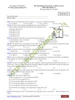 de thi thu truong thpt dong dau vinh phuc lan 2 2016 _ ĐỀ THI THỬ THPT QUỐC GIA MÔN HOÁ 2016