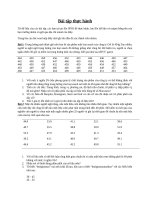 Bài tập thực hành thống kê nhân lực