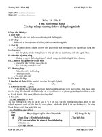 giáo án giáo dục công dân 6  tuần 34 