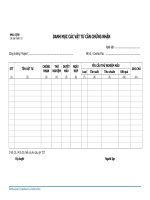 BM11 QT08 chuan bi danh muc vat tu can chung nhan 