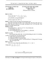 De thi vao lop 10THPT nghe an 2014