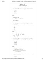 Đáp án Bài tập_ PEN  C VẬT LÍ  THẦY ĐỖ NgỌC HÀ  ( 2017  2018)