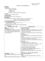 GA Hóa học 11 ôn tập HK i ( tiết 34, 35)