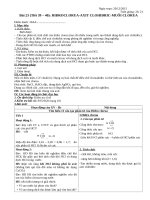 GA Hóa học lớp 10 HCL ( tiết 39, 40   10CB)