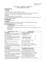 GA Hóa học lớp 11 sự điện li của nước ( tiết 6,7,8)