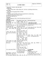 giáo án hoá học lớp 8 tuần 13 