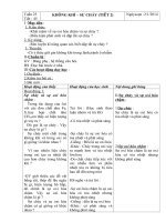 giáo án hoá học lớp 8 tuần 23 