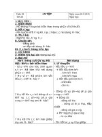 giáo án công nghệ 8  tuần 18 