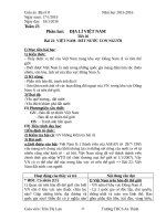 Bài soạn địa lí 8 tuần 23 