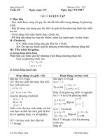 giáo án đại số 9 theo hướng tiếp cận năng lực tiết 37, 38
