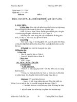 Bài soạn địa lí 8 tuần 14 