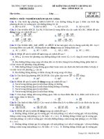 đề kiểm tra hình học lớp 11 (2) 