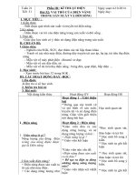 giáo án công nghệ 8  tuần 21 